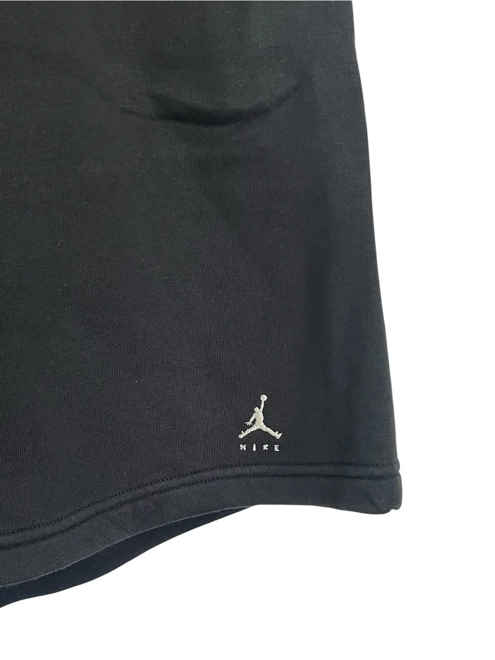 Air‎ Jordan Nike Mens Jumpman Logo Flight Fleece MVP Sesame Black Shorts XXL